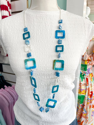 Be There or Be Square Necklace
