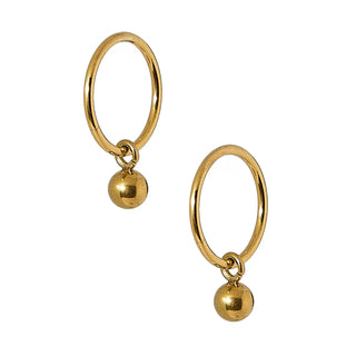 Linny Co Nola Huggie Charm Earrings