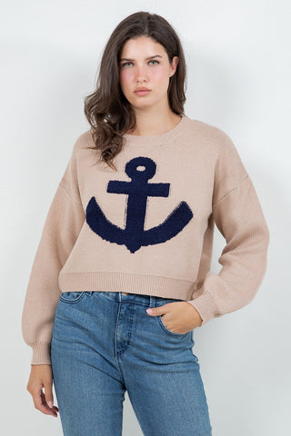 Anchor Knit Sweater
