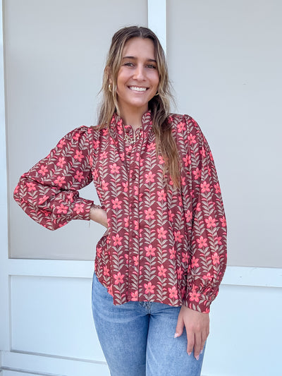Floral Printed Blouse