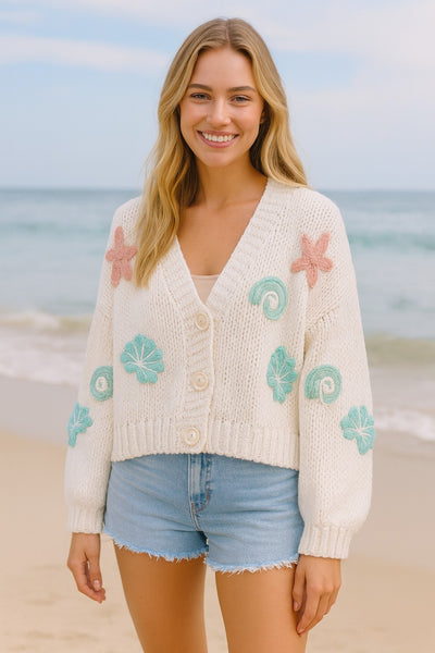 Lost In The Sand Knitted Cardigan