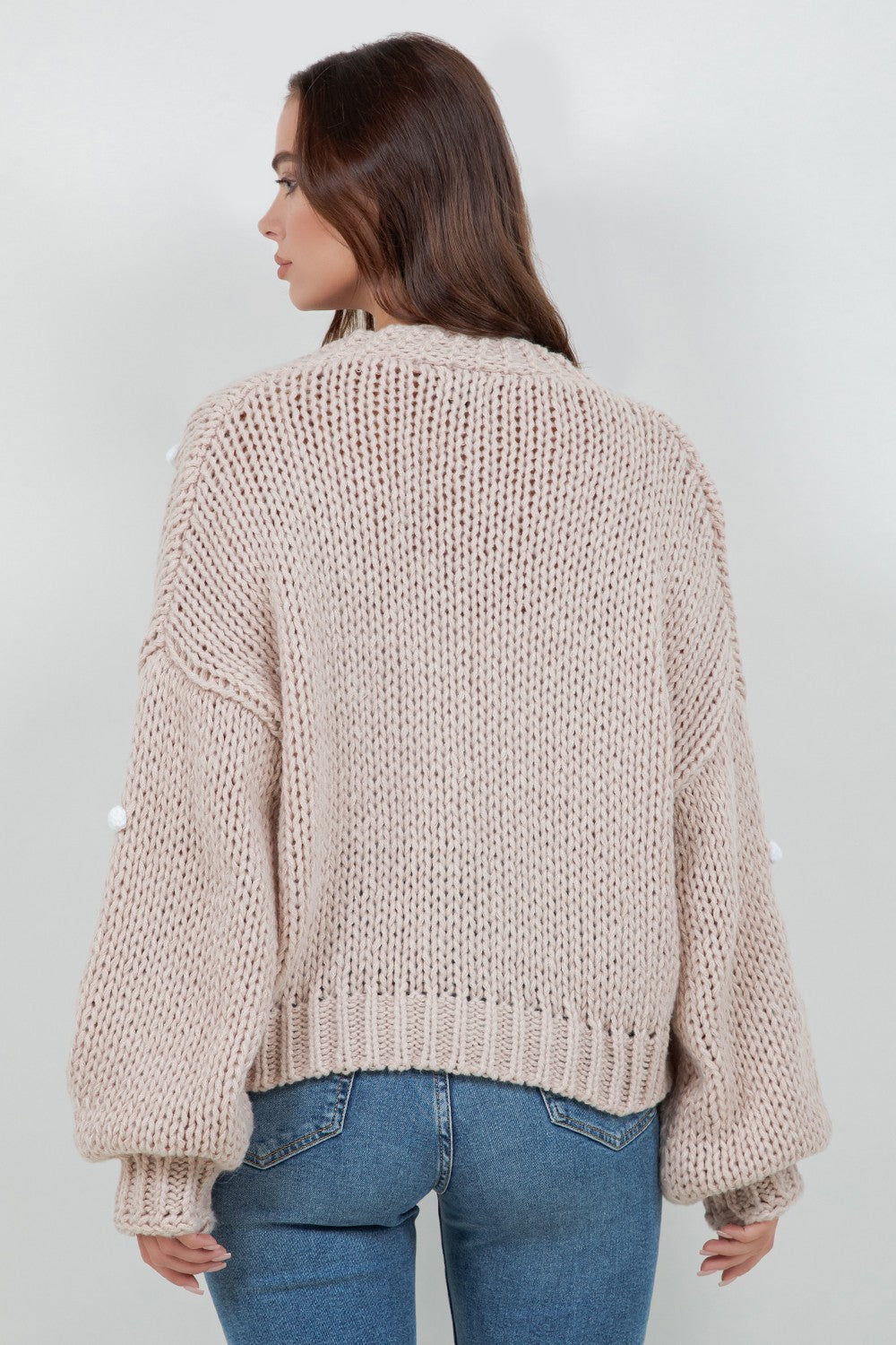 Christmas Chunky Knitted Cardigan