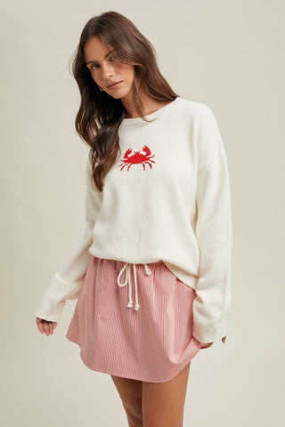 Crabby Drop Shoulder Sweater