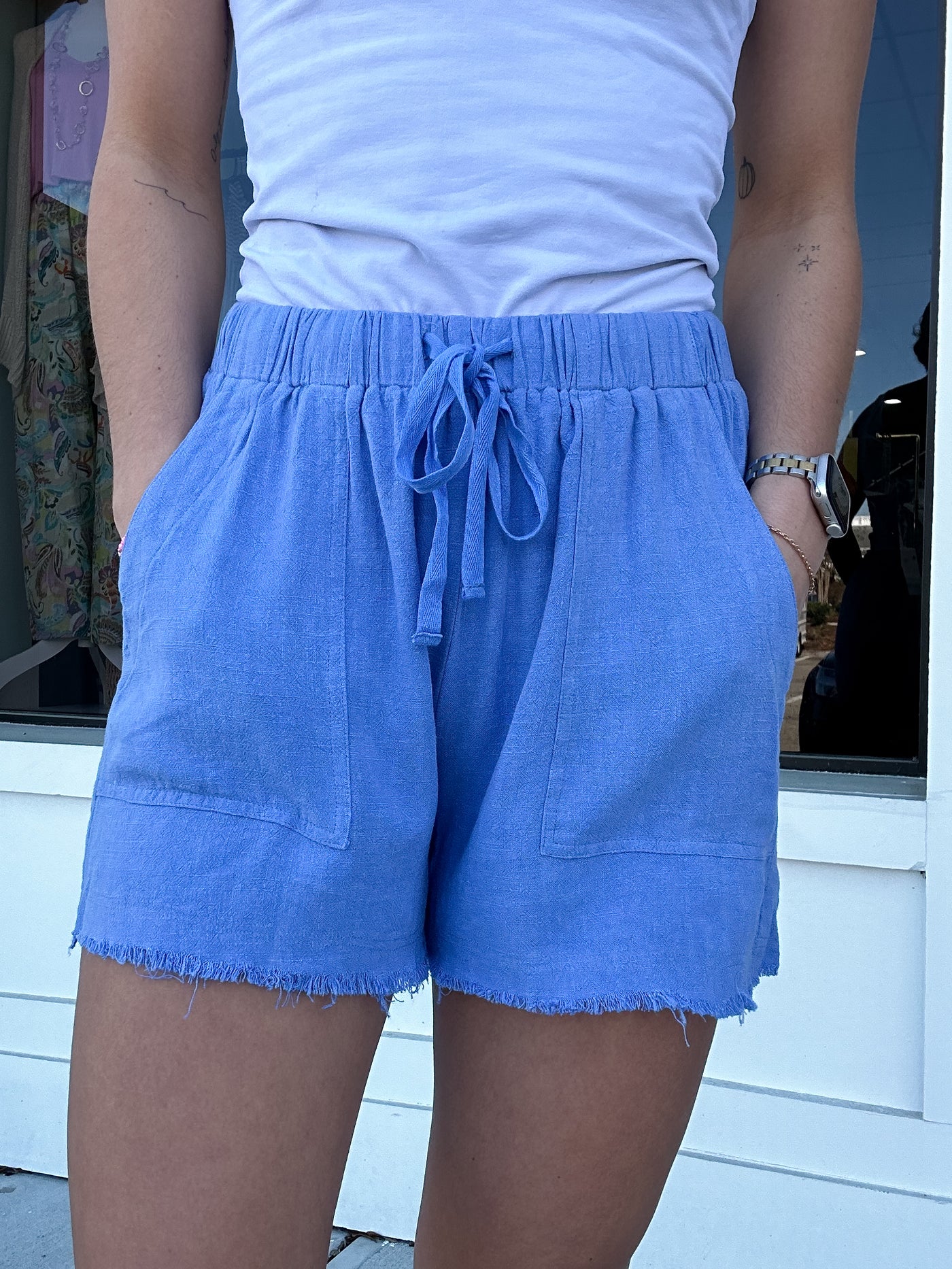 Umgee The Daily Linen Shorts