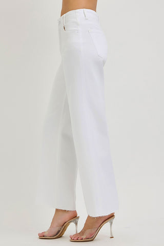 Risen Aneesa Ankle Wide Leg Jeans
