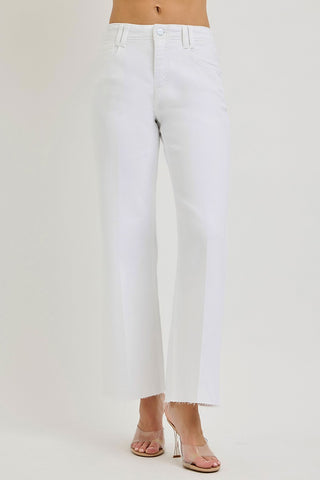 Risen Aneesa Ankle Wide Leg Jeans