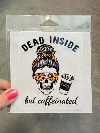 Dead Inside Large Sticker