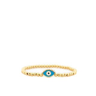 Eyelash Evil Eye Bracelet