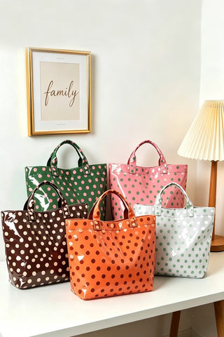 Polka Dot Tote Bag