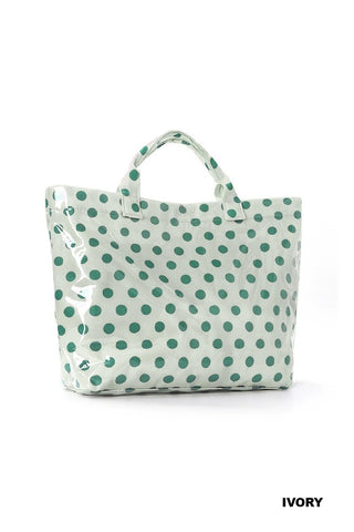 Polka Dot Tote Bag