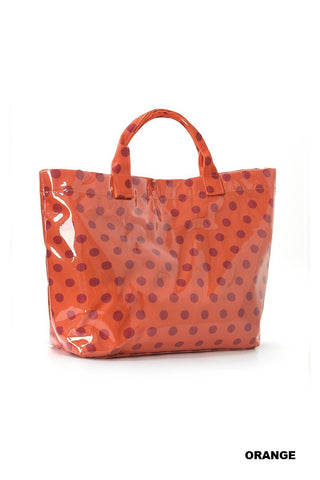 Polka Dot Tote Bag