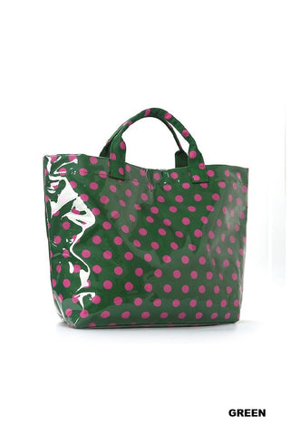 Polka Dot Tote Bag