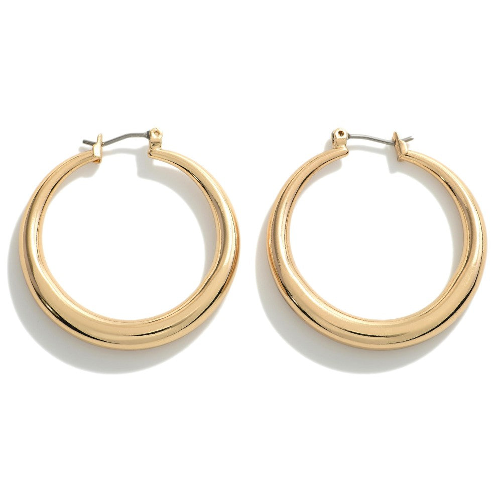 Gold 1.25" Hoops