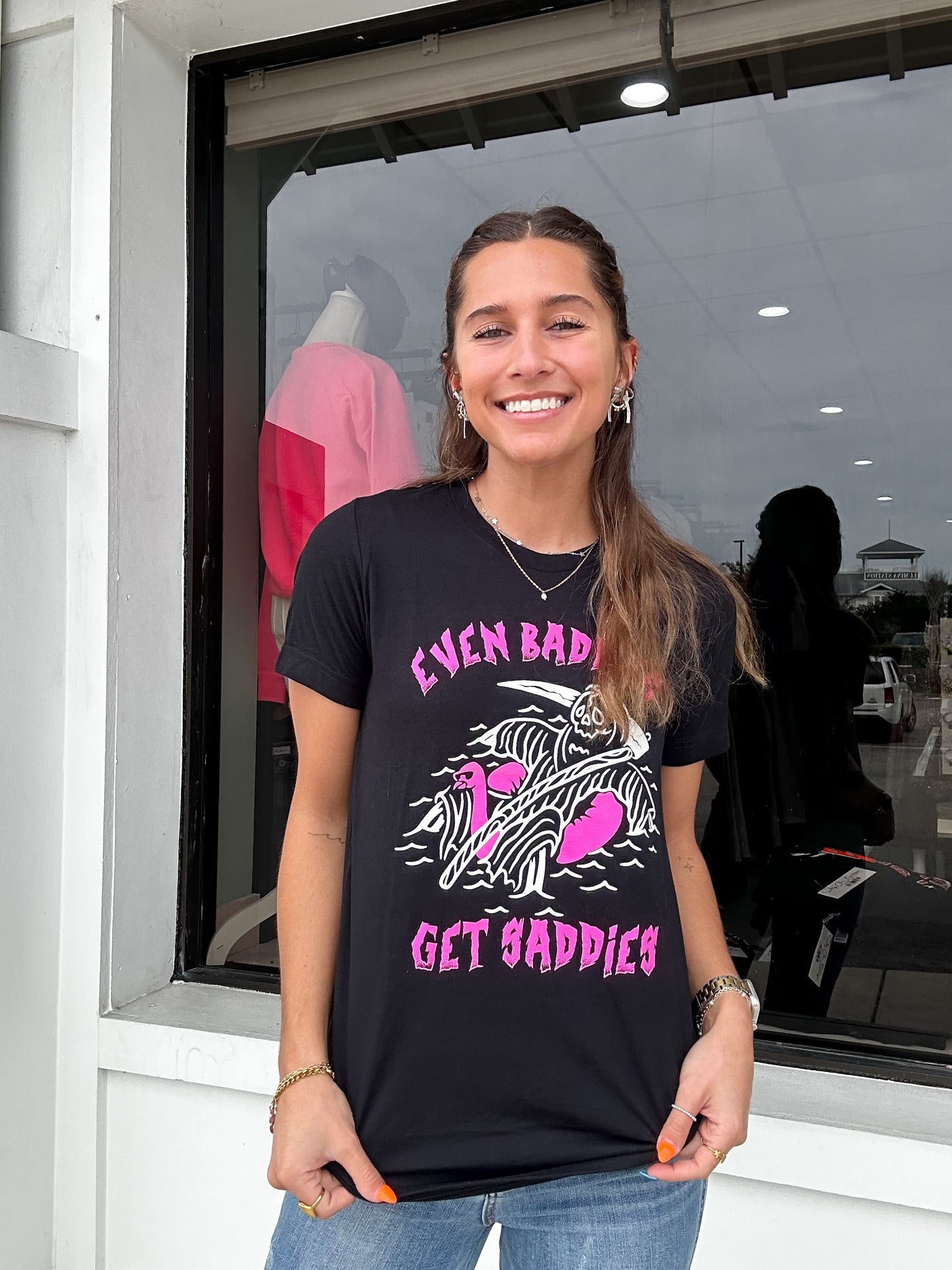 Even Baddies Get Saddies Halloween Shirt