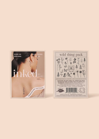 Inked by Dani Temporary Tattoo Packs