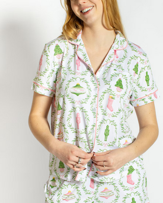 Nutcracker Trellis Pajama Set