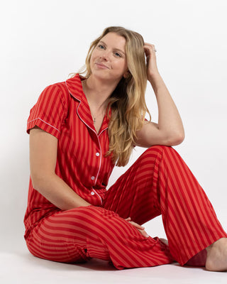 Carissa Stripe Pajama Set
