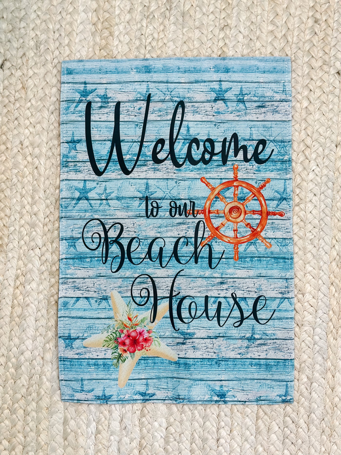 Beachy Garden Flags