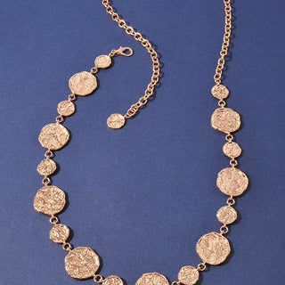 Dual Sized Organic Disc Chain Belt