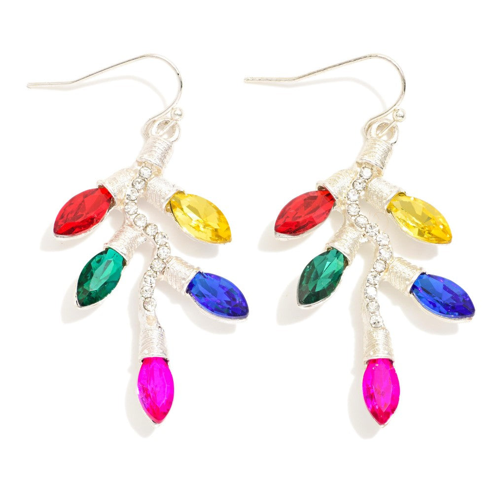 Christmas Lights Drop Earrings