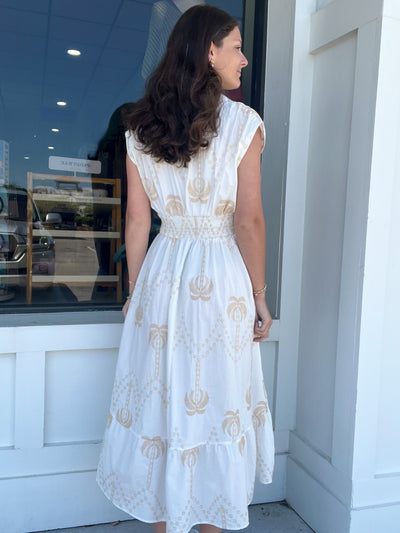 Umgee Paradise Palm Dress