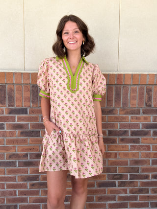 Fashionably Late Mini Dress