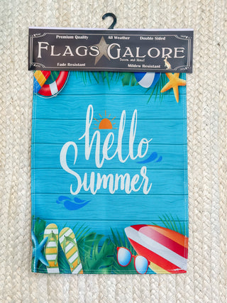 Beachy Garden Flags