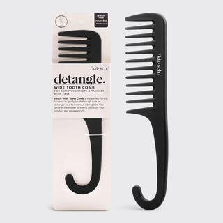 KITSCH Wide Tooth Comb in Recycled Plastic