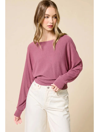 Bryn Boat Neck Top