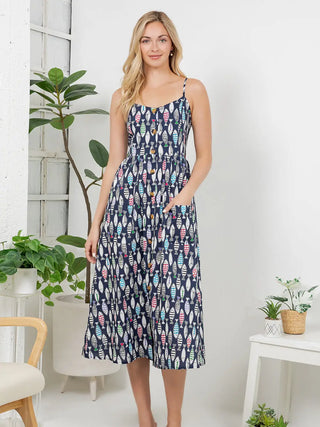 Castaway Cutie Midi Dress