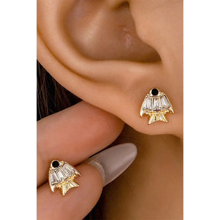 Dainty Fish Studs