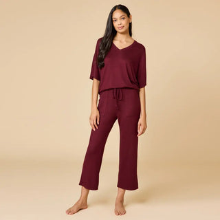 Softies Dream Relaxed V-neck with Capri Lounge Set