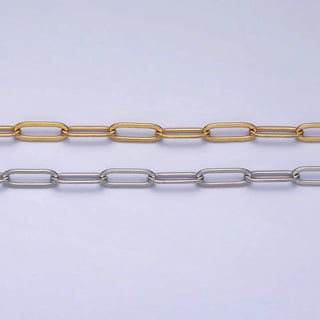 Blowout Dainty Gold plated Paperclip  Necklace
