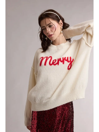 Very Merry Crew Neck Sweater
