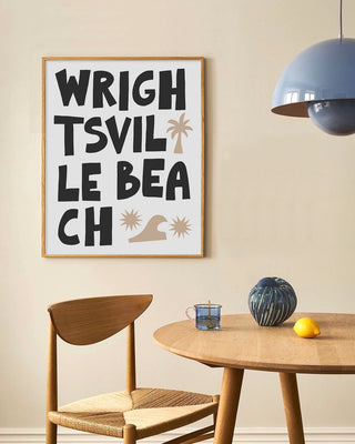 Wrightsville Beach North Carolina Going Places Art Print