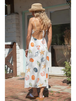 Beach Shells Midi Dress