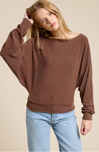Bryn Boat Neck Top