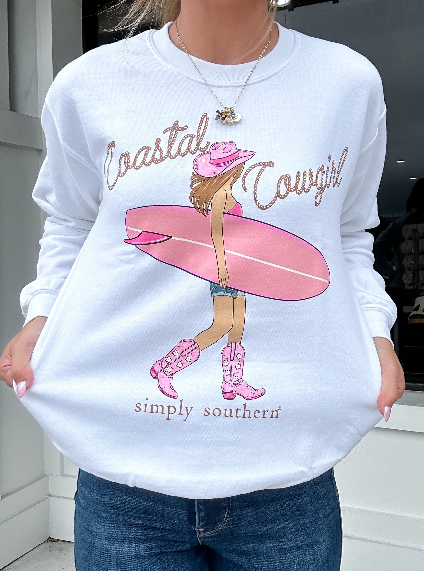 Coastal Cowgirl Crewneck