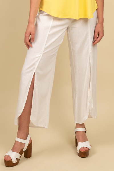 Pull On Ankle Pant with Smocking