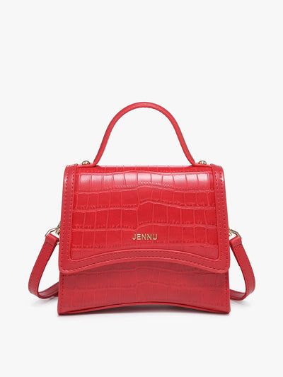 Casey Crocodile Crossbody with Handle