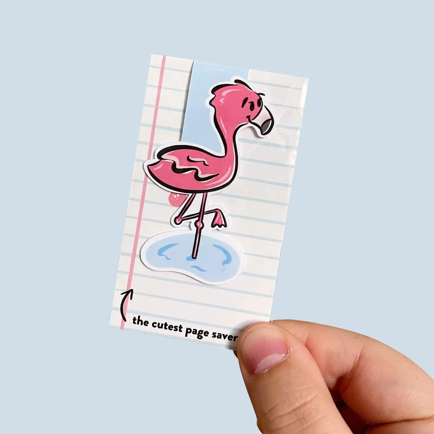 Flamingo Magnetic Bookmark