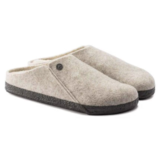 Birkenstock Zermatt Shearling - Wool Felt Eggnog (Narrow)