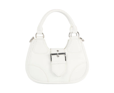 Buckle Front Flap Satchel