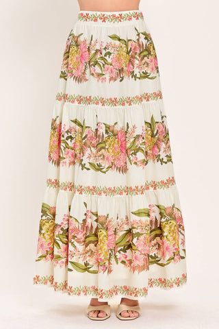 Woven Maxi Skirt