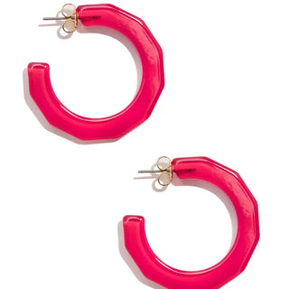 Zenzii Small Textured Hoop Earring
