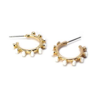 Mini Enamel Colorful Earrings