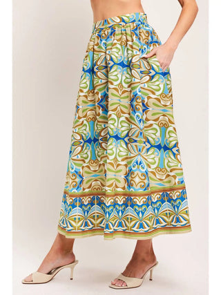 Woven Full Skirt