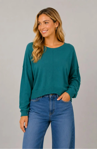 Everyday Ease Center Seam Sweater