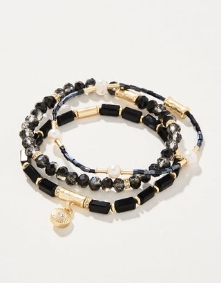 Spartina Sparkle Stretch Bracelet Set