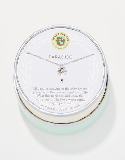 Spartina Sea La Vie Necklace Paradise/Palm Tree